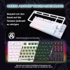 Kaufen Sie CIY X77 Mechanische Gaming-Tastatur, 88 Tasten, QWERTZ-Layout, programmierbares RGB, dreifach höhenverstellbar, Typ-C-Kabel, Hot-Swap-fähige Tastatur