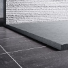 Shower tray SONNI, slate and anti-slip structure, 120x90 cm