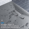Shower tray SONNI, slate and anti-slip structure, 120x90 cm
