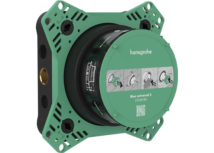 Cuerpo de instalación universal – hansgrohe iBox 2, base para ducha, bañera y termostato Cuerpo de instalación universal – hansgrohe iBox 2, base para ducha, bañera y termostato