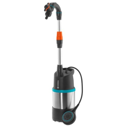 GARDENA 4700/2 Inox – Regenwasser-Tauchpumpe mit Druck und Filter