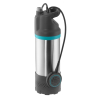 Gardena 5900/4 Inox — погружной насос, 5900 л/ч, фильтр-грязеуловитель, низкий уровень шума, защита от сухого хода
