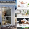 Windhager Expert 03240 - Mosquitera para puerta batiente, 100 x 210 cm, blanco