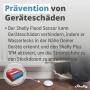 Shelly Flood – kabelloser Überschwemmungssensor mit Temperaturmessung für Smart Home und Leckkontrolle