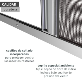 Windhager roller door mosquito net, individually shortenable, 160x225 cm