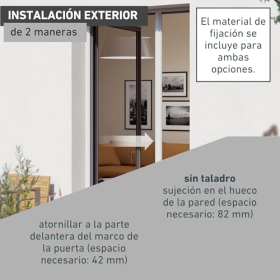 Windhager roller door mosquito net, individually shortenable, 160x225 cm