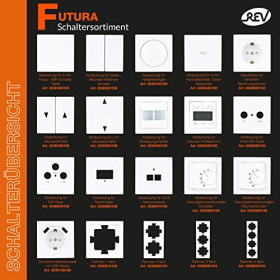 REV TECHNIK – LED dimmer 5-300 W for flush mounting