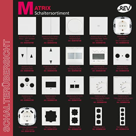REV TECHNIK – LED dimmer 5-300 W for flush mounting