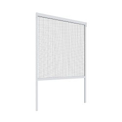 Практичная рулонная москитная сетка Windhager для ПВХ-окон 130x160 см, белая