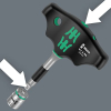 Wera Kraftform Kompakt 400 RA Set 2, Schraubendreher mit Ratsche, 9 Teile
