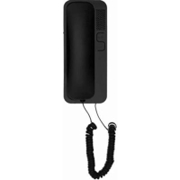 Cyfral 5902768850796 Универсальный домашний телефон Smart 5P 4 Plus N, 4, 5, 6, проводная система, черный, 8,4 x 3,4 x 19,8 см