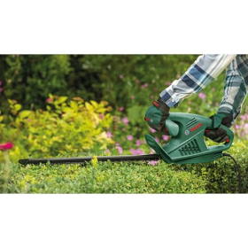 Bosch Easy Hedgecut 45 — электрический кусторез, 420 Вт, лезвие 45 см