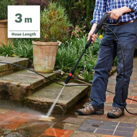 Bosch Easyaquatak 100, 1200 Вт, шланг 5 м, 300 л/год, плоска струменева форсунка