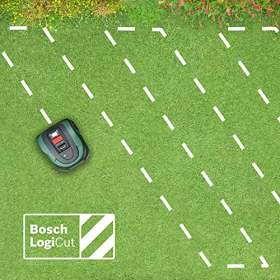 Газонокосилка-робот Bosch Indego S+ 500 — умная газонокосилка для идеального газона площадью до 500 м²