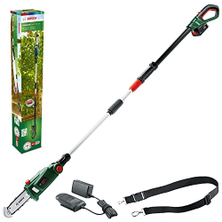Акумуляторна бензопила Bosch UniversalChainPole, телескопічна, з акумулятором