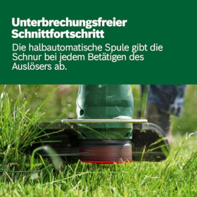 Аккумуляторный триммер для травы Bosch EasyGrassCut 18V-26, диаметр скашивания 26 см, аккумулятор в комплект не входит