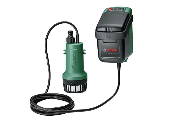 Bosch GardenPump – Bomba sumergible inalámbrica de 18 V (sin batería) Bosch GardenPump – Bomba sumergible inalámbrica de 18 V (sin batería)