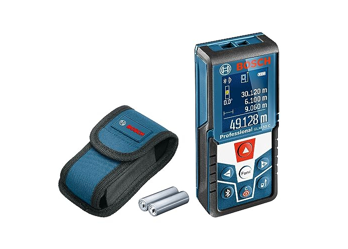 Bosch GLM 50 C laser distance meter with Bluetooth & tilt sensor Bosch GLM 50 C laser distance meter with Bluetooth & tilt sensor