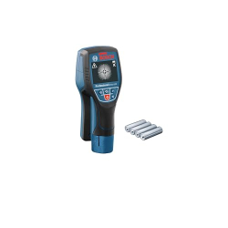 Escáner de pared Bosch D-tect 120, 4 pilas AA, plásticos, cable, metal hasta 120 mm