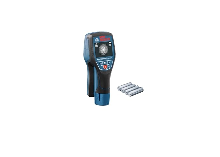 Escáner de pared Bosch D-tect 120, 4 pilas AA, plásticos, cable, metal hasta 120 mm Escáner de pared Bosch D-tect 120, 4 pilas AA, plásticos, cable, metal hasta 120 mm
