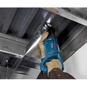 Bosch GSA 1100 E, 1100 W, con cuchillas para madera y metal, en estuche de transporte
