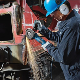 Amoladora angular Bosch GWS 19-125 CIE, profesional