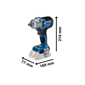 Bosch GDS 18V-450 HC cordless impact wrench, 450 Nm, without battery and charger