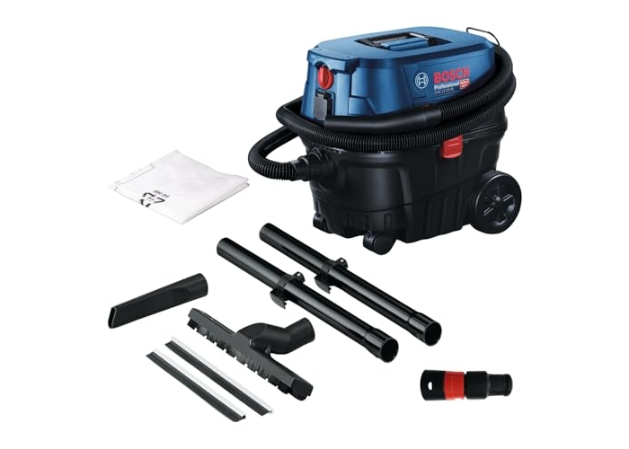 Пылесос Bosch Professional GAS 12-25 PL для сухой и влажной уборки, HEPA-фильтр Пылесос Bosch Professional GAS 12-25 PL для сухой и влажной уборки, HEPA-фильтр