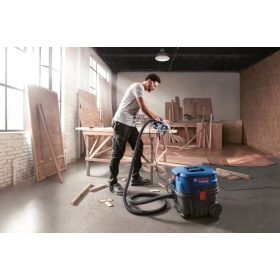 Пилосос для вологого/сухого прибирання Bosch Professional GAS 12-25 PL з HEPA-фільтром