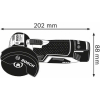 Bosch Professional Akku-Winkelschleifer GWS 12V-76 mit Zubehör