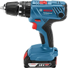 Bosch Professional GSB 18V-21 Cordless Impact Drill (55 Nm, 2 Batteries, 40-Piece Set)
