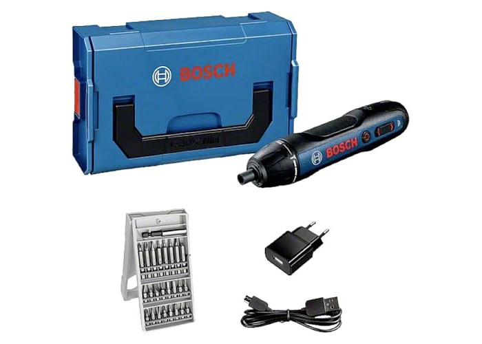 Bosch Professional GO - Akku-Schrauber (3,6V, 25 Bits, L-BOXX Mini) Bosch Professional GO - Akku-Schrauber (3,6V, 25 Bits, L-BOXX Mini)