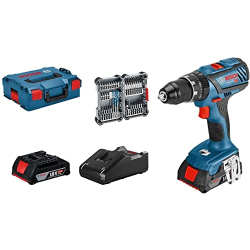 Bosch GSB 18V-28, cordless impact drill, 63 Nm, 1900 rpm, 2 batteries