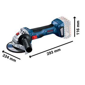 Bosch GWS 18V-7 cordless angle grinder, 18V