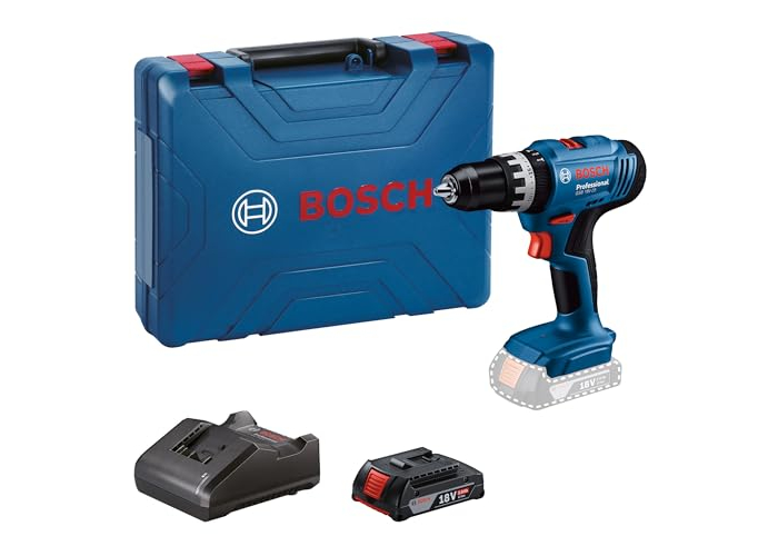 Bosch Professional GSB 18V-25 Cordless Impact Drill Driver with Battery and Charger Bosch Professional GSB 18V-25 Cordless Impact Drill Driver with Battery and Charger