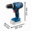 Bosch Professional GSB 18V-25 Cordless Impact Drill Driver with Battery and Charger