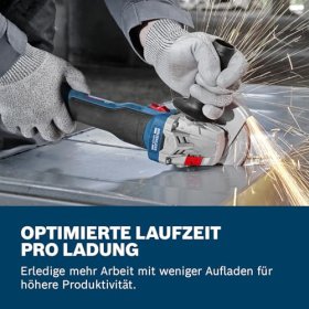 Amoladora angular inalámbrica Bosch Professional de 18 V y 125 mm