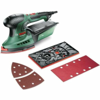 Bosch PSM 200 AES — многофункциональная шлифовальная машина, 200 Вт, с кейсом для переноски
