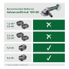 Bosch AdvancedGrind 18V-80 cordless angle grinder, without battery, for grinding and cutting
