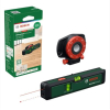 Universal wall laser & spirit level – Bosch 3-in-1, line & point laser up to 20m