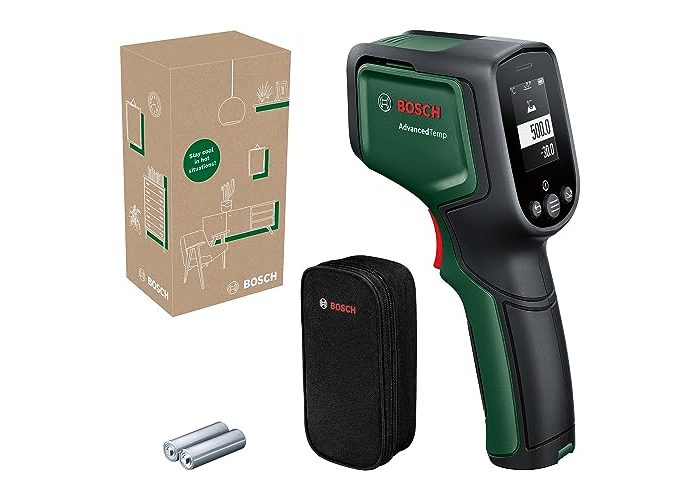 Bosch AdvancedTemp Infrarot-Thermometer – Schnelle und präzise Temperaturmessung Bosch AdvancedTemp Infrarot-Thermometer – Schnelle und präzise Temperaturmessung