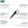Bosch PNEO battery-powered air pump with adapters and bicycle bag