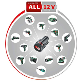 Акумуляторний ударний дриль Bosch Uneo 12 В, 2,5 Аг – Для дому та саду