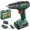 Atornillador a batería Bosch UniversalDrill 18 V (1 batería, sistema de 18 voltios, en maletín)