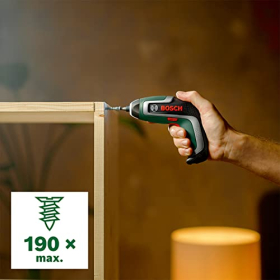 Destornillador inalámbrico Bosch IXO 7: compacto, 3,6 V, Micro-USB, hasta 190 tornillos.