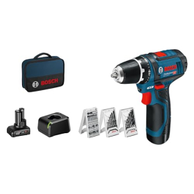 Bosch GSR 12V-15 Akku Bohrschrauber 12V mit Zubehör