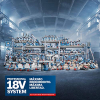 Профессиональный набор дрели-шуруповерта Bosch 18 В с универсальными аккумуляторными инструментами