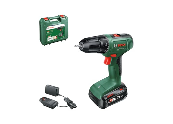 Bosch EasyDrill 18V-38 cordless drill/driver with battery and case Bosch EasyDrill 18V-38 cordless drill/driver with battery and case