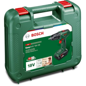 Bosch EasyDrill 18V-38 cordless drill/driver with battery and case