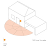 Steinel MD IR D180 motion detector, 180° wall-mounted, app-controlled